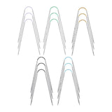 Maxbell 3Pcs Circular Knitting Pins Knit Pins for Sweaters Knitting Projects Scarves 2.0MM
