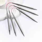 Maxbell 3Pcs Circular Knitting Pins Knit Pins for Sweaters Knitting Projects Scarves 2.0MM