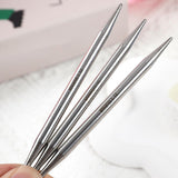 Maxbell 3Pcs Circular Knitting Pins Knit Pins for Sweaters Knitting Projects Scarves 2.0MM