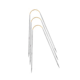 Maxbell 3Pcs Circular Knitting Pins Knit Pins for Sweaters Knitting Projects Scarves 2.75MM