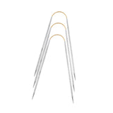 Maxbell 3Pcs Circular Knitting Pins Knit Pins for Sweaters Knitting Projects Scarves 2.75MM