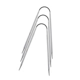 Maxbell 3Pcs Circular Knitting Pins Knit Pins for Sweaters Knitting Projects Scarves 3.25MM