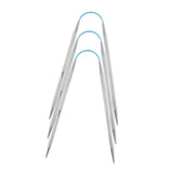 Maxbell 3Pcs Circular Knitting Pins Knit Pins for Sweaters Knitting Projects Scarves 3.5MM
