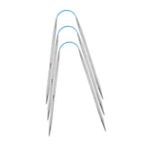 Maxbell 3Pcs Circular Knitting Pins Knit Pins for Sweaters Knitting Projects Scarves 3.5MM