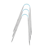 Maxbell 3Pcs Circular Knitting Pins Knit Pins for Sweaters Knitting Projects Scarves 3.5MM