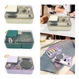 Maxbell Sewing Kit Tools Repair Project Kit Accessories for Home Emergency Women Men Milk white