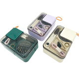 Maxbell Sewing Kit Tools Repair Project Kit Accessories for Home Emergency Women Men Milk white