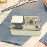 Maxbell Sewing Kit Tools Repair Project Kit Accessories for Home Emergency Women Men Milk white