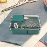 Maxbell Sewing Kit Tools Repair Project Kit Accessories for Home Emergency Women Men Green