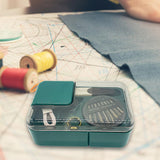 Maxbell Sewing Kit Tools Repair Project Kit Accessories for Home Emergency Women Men Green