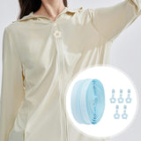 Maxbell Nylon Coil Zippers Supplies Sewing Zippers for Craft Bags Tailors DIY Sewing Light Blue