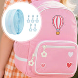 Maxbell Nylon Coil Zippers Supplies Sewing Zippers for Craft Bags Tailors DIY Sewing Light Blue