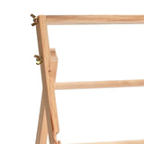 Maxbell Wooden Ribbon Holder 3 Tier Storage Rack for Cake Shop Tabletop Flower Store