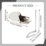 Maxbell Open Toe Walking Foot Sewing Machine Quilting Supplies Replacement Even feed