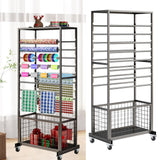 Maxbell Ribbon Organizer Display Rack for Flower Store Retail Shop Sewing Craft Room