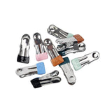 Maxbell 10Pcs Stainless Steel Clothes Pins Washing Clothespins for Sock Food Sealing
