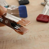 Maxbell 10Pcs Stainless Steel Clothes Pins Washing Clothespins for Sock Food Sealing