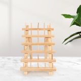 Maxbell Wooden Thread Rack Sewing Portable Stable Quilting Accessories Braiding Rack 30 Spool