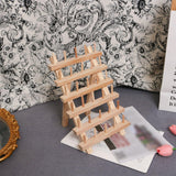 Maxbell Wooden Thread Rack Sewing Portable Stable Quilting Accessories Braiding Rack 30 Spool