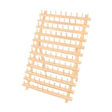 Maxbell Wooden Thread Rack Sewing Portable Stable Quilting Accessories Braiding Rack 120 Spool
