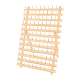 Maxbell Wooden Thread Rack Sewing Portable Stable Quilting Accessories Braiding Rack 120 Spool