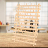 Maxbell Wooden Thread Rack Sewing Portable Stable Quilting Accessories Braiding Rack 120 Spool