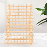 Maxbell Wooden Thread Rack Sewing Portable Stable Quilting Accessories Braiding Rack 120 Spool