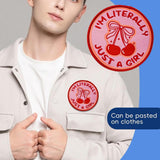 Maxbell Iron on Patche Stick on Stylish Embroidered Patch for Jackets Jeans Backpack