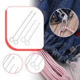 Maxbell 4x Loop Turner Sewing Tool Threading for Trouser Waist Elastic Band Threader