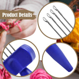 Maxbell Cord Knitting Tool Needle Efficient Creative Travel Crochet Tool for Binding