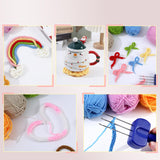 Maxbell Cord Knitting Tool Needle Efficient Creative Travel Crochet Tool for Binding