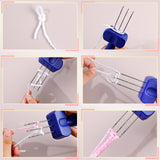 Maxbell Cord Knitting Tool Needle Efficient Creative Travel Crochet Tool for Binding