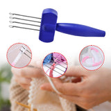 Maxbell Cord Knitting Tool Needle Efficient Creative Travel Crochet Tool for Binding