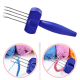 Maxbell Cord Knitting Tool Needle Efficient Creative Travel Crochet Tool for Binding