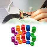 Maxbell 100 Pieces Sewing Machine Bobbins Portable Sewing and Embroidery Accessories