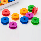 Maxbell 100 Pieces Sewing Machine Bobbins Portable Sewing and Embroidery Accessories