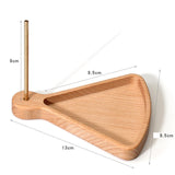 Maxbell Wooden Bead Tray with Thread Holder 2 in 1 Bracelet, Jewelry Making Supplies Style A