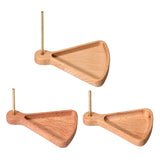 Maxbell Wooden Bead Tray with Thread Holder 2 in 1 Bracelet, Jewelry Making Supplies Style A