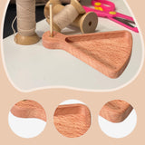 Maxbell Wooden Bead Tray with Thread Holder 2 in 1 Bracelet, Jewelry Making Supplies Style B