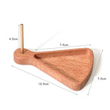 Maxbell Wooden Bead Tray with Thread Holder 2 in 1 Bracelet, Jewelry Making Supplies Style B