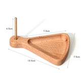 Maxbell Wooden Bead Tray with Thread Holder 2 in 1 Bracelet, Jewelry Making Supplies Style C