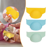 Maxbell 3Pcs Sewing Finger Ruler Hand Sewing Thumb Guide Needle Gauge Quilting Ruler 3 mm