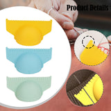 Maxbell 3Pcs Sewing Finger Ruler Hand Sewing Thumb Guide Needle Gauge Quilting Ruler 3 mm