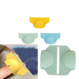 Maxbell 3Pcs Sewing Finger Ruler Hand Sewing Thumb Guide Needle Gauge Quilting Ruler 3 mm