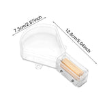 Maxbell Leather Edge Painting Box DIY Practical Professional Leather Tool Applicator Middle Tooth