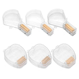 Maxbell Leather Edge Painting Box DIY Practical Professional Leather Tool Applicator Middle Tooth