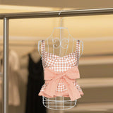 Maxbell Hanging Half Body Torso Mannequin Support Female Mannequin for Stores Sewing White