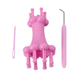 Maxbell Cord Weaving Tool Handmade Bracelet Maker Portable Knitting Loom Accessories