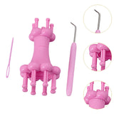 Maxbell Cord Weaving Tool Handmade Bracelet Maker Portable Knitting Loom Accessories