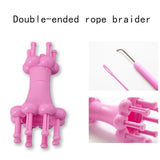 Maxbell Cord Weaving Tool Handmade Bracelet Maker Portable Knitting Loom Accessories